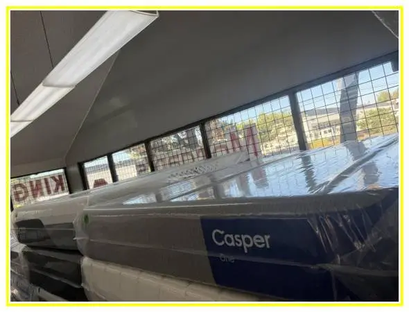 QUEEN SIZE CASPER THE ONE MATTRESS & BOX SPRING BED SET
