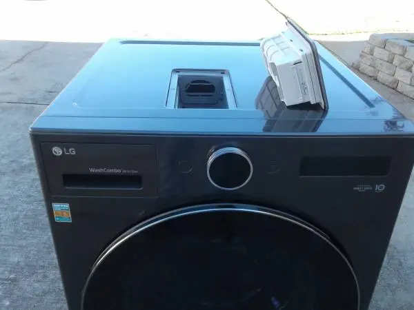 LG washer and dryer combo