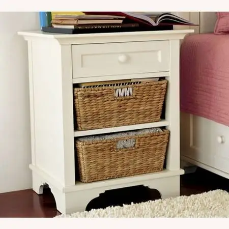 Pottery Barn Cynthia Nightstand in Antique White