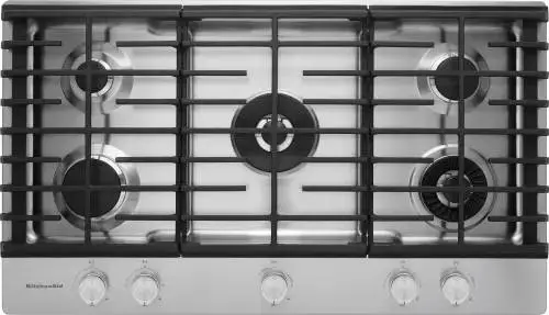 NIB KitchenAid 36 gas cooktop KCGS556ESS