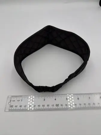 Chanel Classic Matelassé Quilted Fabric Headband