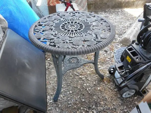 Resin Garden Table