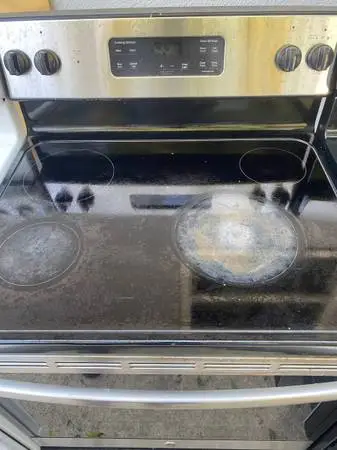 Electric stove delivered
