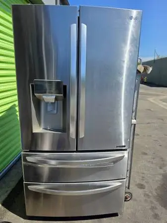 Lg stainless steel 4 door refrigerator