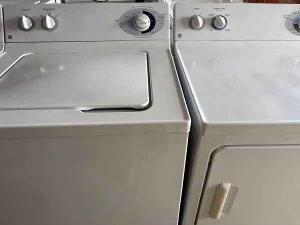 Ge washer and dryer very nice.