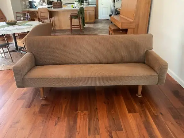 Illum Wikkelso mid century modern Danish sofa
