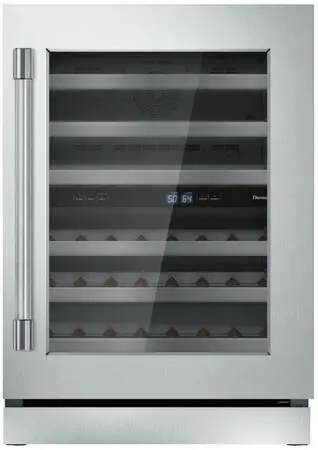 *Open Box* Thermador 24” Stainless Steel Dual Zone Wine Cooler