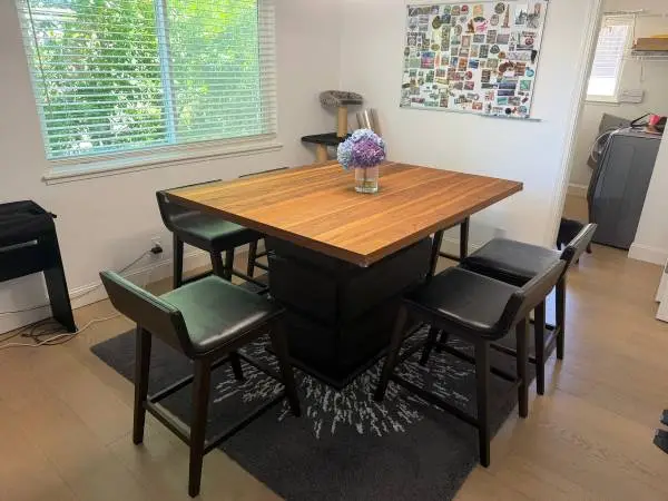 Dining Table + 6 Chairs Set