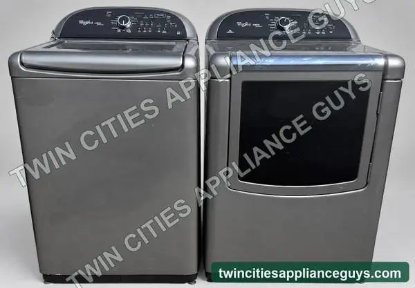 Whirlpool 4.8/7.6 Cu Ft Cabrio Washer and Electric Dryer Set — $450