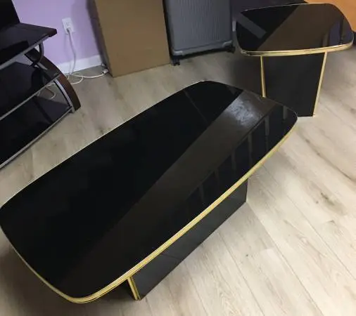 Mid century United Coffee table &Pair Gorgeous accent side tables etc