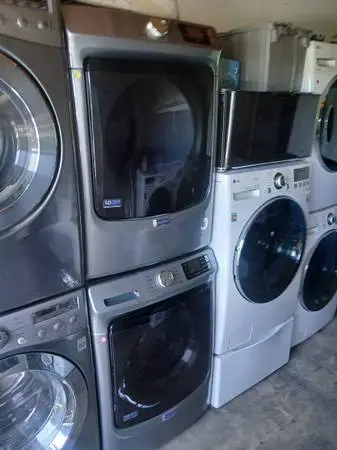 Maytag extra power front load washer and gas dryer