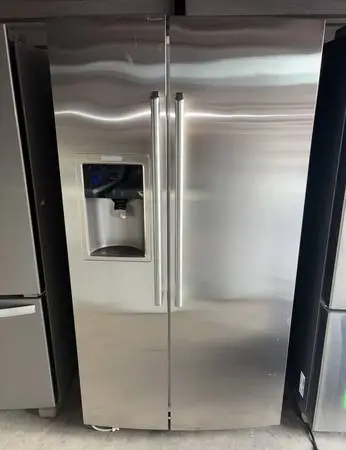 Stainless Steel Electrolx Refrigerator And Freezer