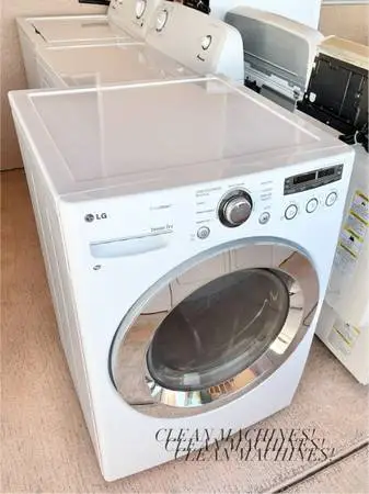 LG Steam Gas Dryer CLEAN MACHINES!