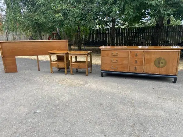 MID CENTURY BEDROOM SET KENT COFFEY