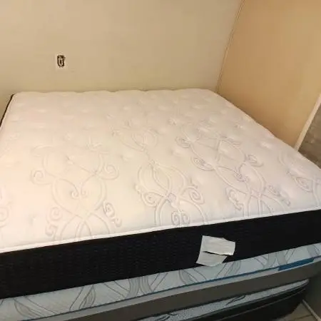 Ashley king mattress and box spring