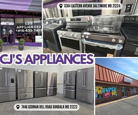 New & Used Appliances * UNBEATABLE DEALS * 90 Day Warranty Tested & Guaranteed