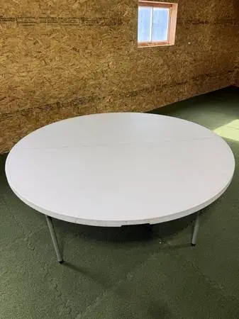 (23x) 6ft Round TitanPRO Plastic Tables