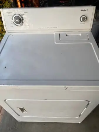 Admiral dryer delivered