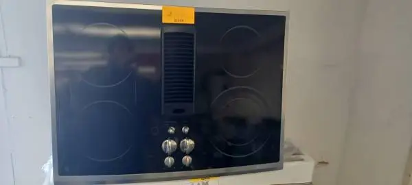 📯🐅 GE DOWNDRAFT ELECTRIC GLASS-TOP COOK-TOP 30 INCH COOKTOP