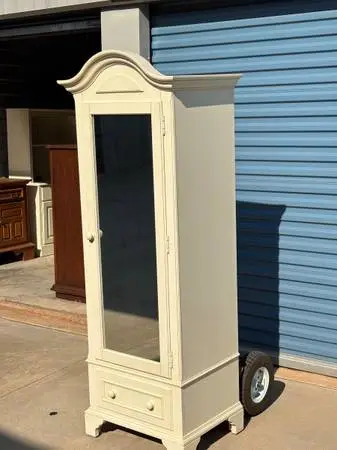Pristine Like New Solid Wood Ethan Allen Wardrobe