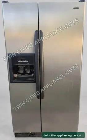 Kenmore 25.4 Cu Ft Stainless Side-by-Side, Ice & Water — $250