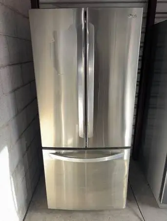 LG Stainless Steel Refrigerator And Freezer