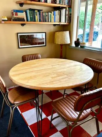 Wood dining table FREE DELIVERY
