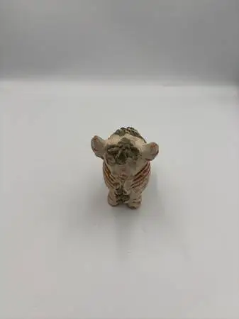 Small Peruvian Painted Bull - 4.5X2.5X4