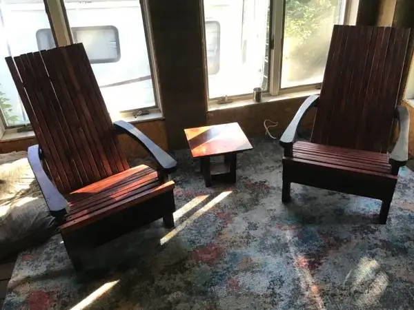 Custom wood chairs