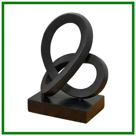 Restoration Hardware Cast Metal Abstract Sculpture #4