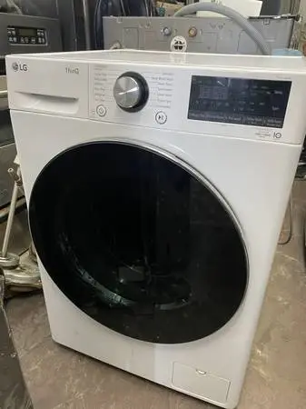 LG 24  front load washer and  ventles electric front load
