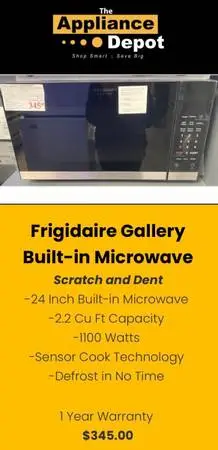 Gallery Built-in Microwave