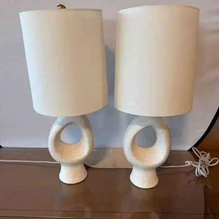 Aerin Capra Medium Table Lamp 29X12- Pair