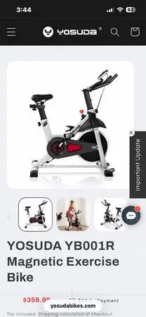Exercise bike
