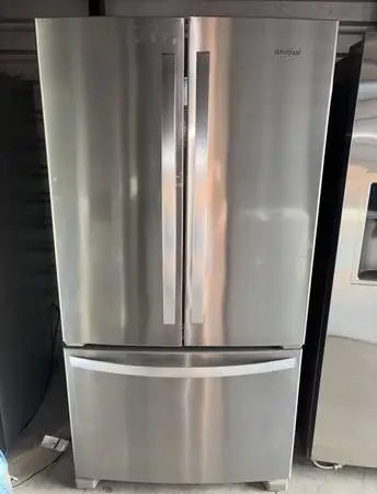 Whirlpool Stainless Steel Refrigerator And Freezer