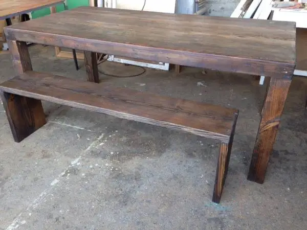 Dining table set