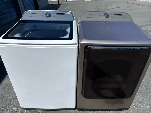 Samsung washer and electric dryer
