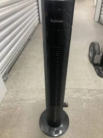 Fan,tower,black,multi spd,timer,quiet,clean.