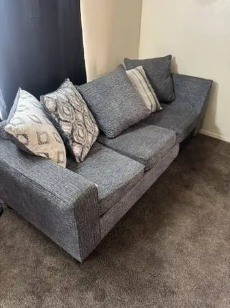 Nice L-shaped sectional Couch, Or just use half of it