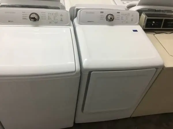 Samsung self clean washer and moisture sensor dryer