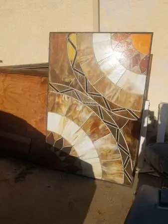 Stained Glass Ceiling treatment