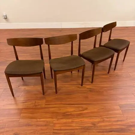 6 Sets Vintage Dining Chairs, Mid Century, Danish Etc.