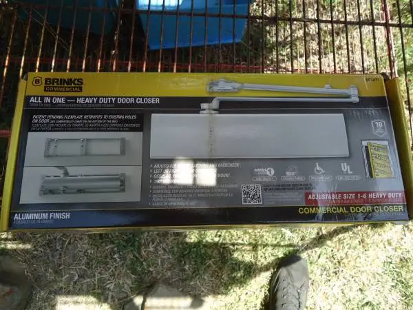 Brinks Commercial heavy duty door closer * New
