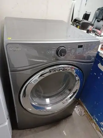 Whirlpool Silver Front Load Electric Dryer