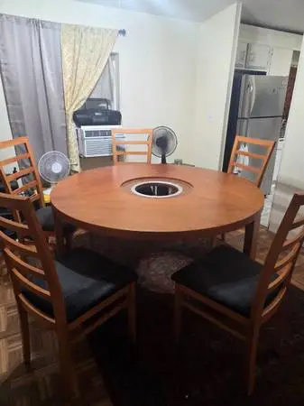 $340 Lowest Price Solid Wood Grill Table Excellent Condition
