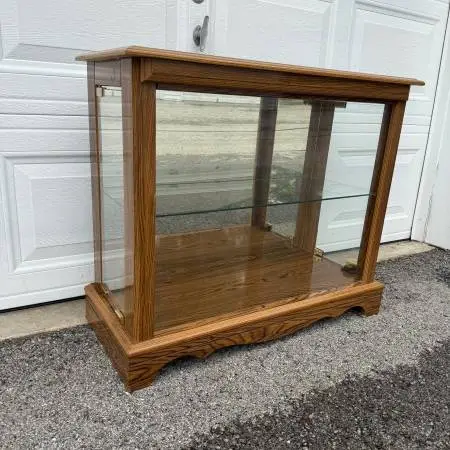 Lighted Display Case Curio Cabinet