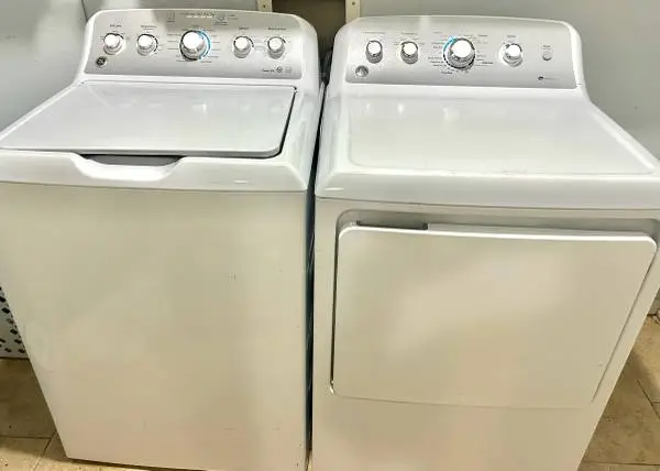 GE Super Capacity Washer and Electric Dryer Set