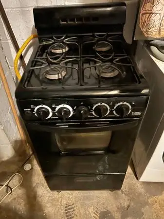 20 inch gas stove clean ready to use