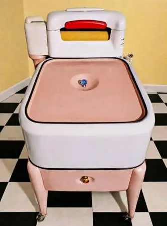 Vintage Maytag Wringer Washer • Working Washing machine Porcelain Tub