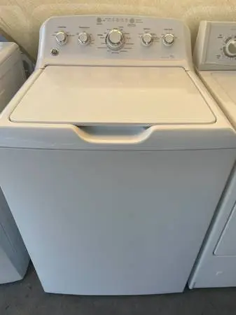 White ge washer